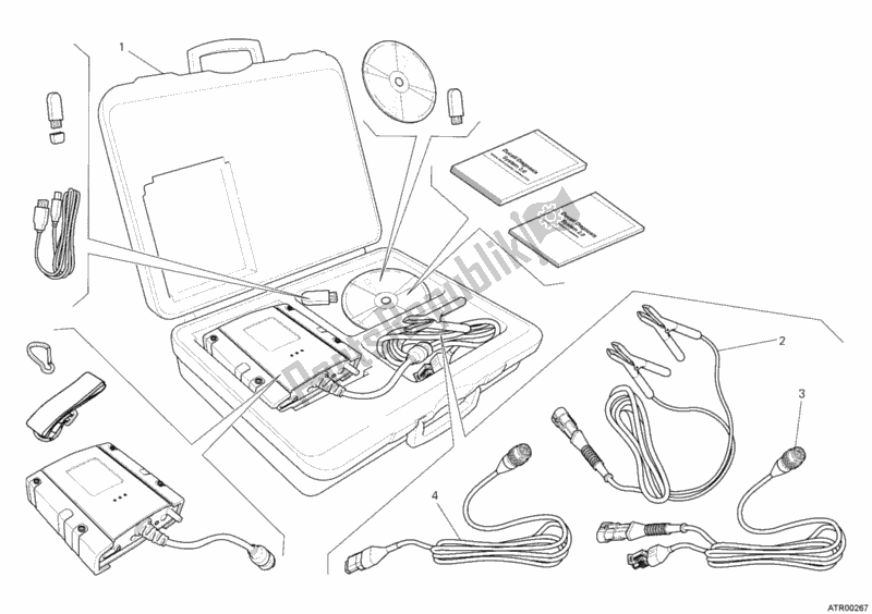 Todas las partes para Comprobar Los Dds Del Instrumento de Ducati Superbike 1199 Panigale 2012